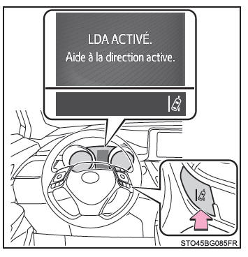 Toyota CH-R. Utilisation des systèmes d'aide à la conduite