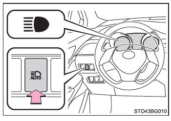 Toyota CH-R. Utilisation des éclairages et des essuie-glaces