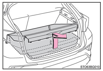 Toyota CH-R. Utilisation des rangementsr