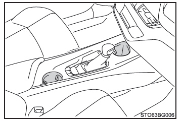 Toyota CH-R. Utilisation des rangementsr