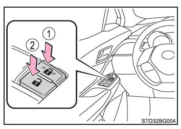 Toyota CH-R. Ouverture, fermeture et verrouillage des portes