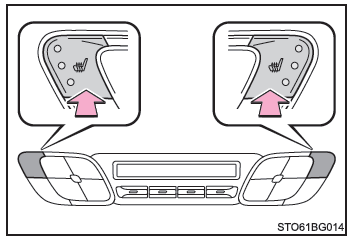 Toyota CH-R. Utilisation du système de climatisation et du désembueur