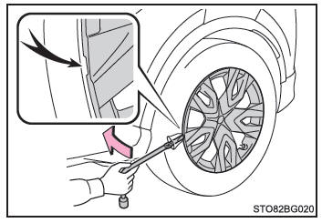 Toyota CH-R. Mesures à prendre en cas d'urgence